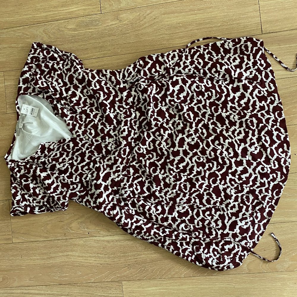 Loft Patterned Dress